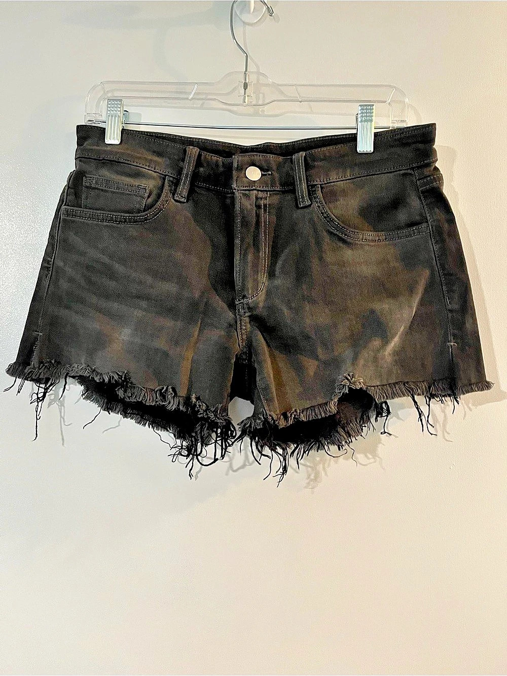 Joe's Jeans Women's Frayed Denim Jean Shorts Waist 27